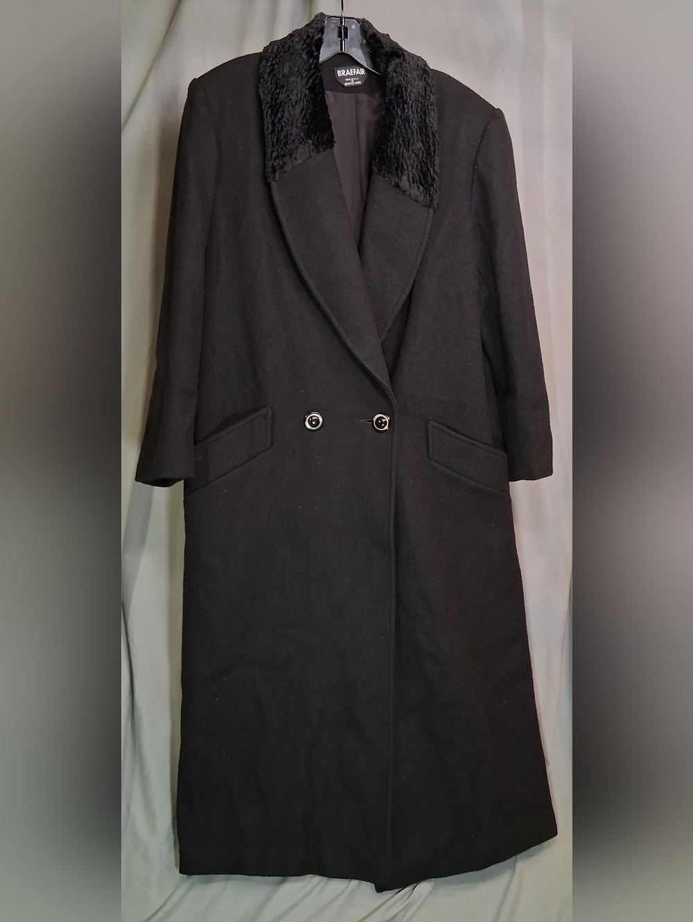 "Braefair" Classic Wool-Blend Coat